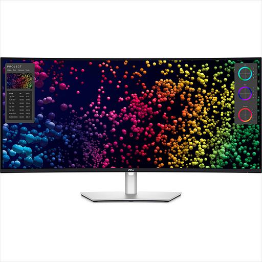 Монитор Dell 39,7"" U4025QW, Curved Thunderbolt™ Hub Monitor 2500R IPS Black Technology, 5120 x 2160 at 120 Hz, 2000:1, 21:9, 600 cd/m2 (HDR peak), 5 ms, H-AD, Built-in speaker 2 x 9 W" (U4025QW) фото 1
