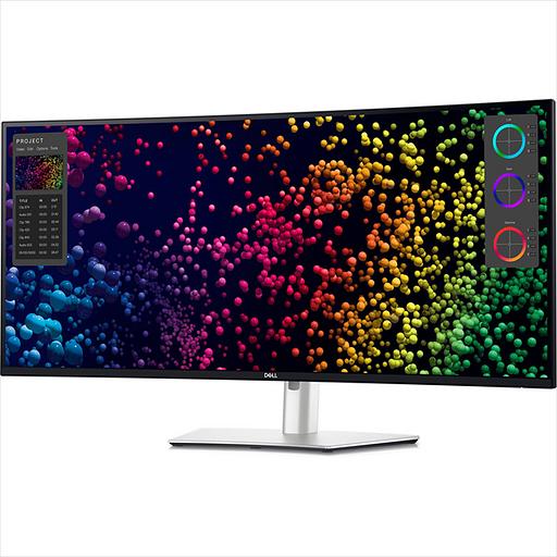 Монитор Dell 39,7"" U4025QW, Curved Thunderbolt™ Hub Monitor 2500R IPS Black Technology, 5120 x 2160 at 120 Hz, 2000:1, 21:9, 600 cd/m2 (HDR peak), 5 ms, H-AD, Built-in speaker 2 x 9 W" (U4025QW) фото 4
