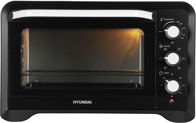 Мини-печь Hyundai MIO-HY094 35л. 1600Вт черный фото 2