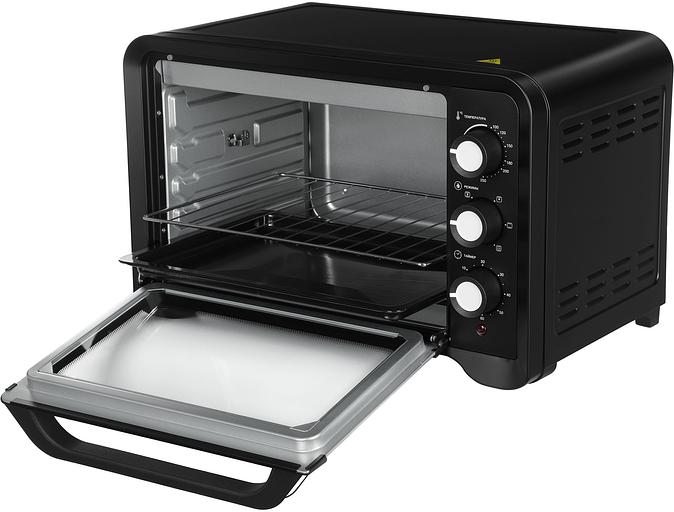 Мини-печь Hyundai MIO-HY094 35л. 1600Вт черный фото 4