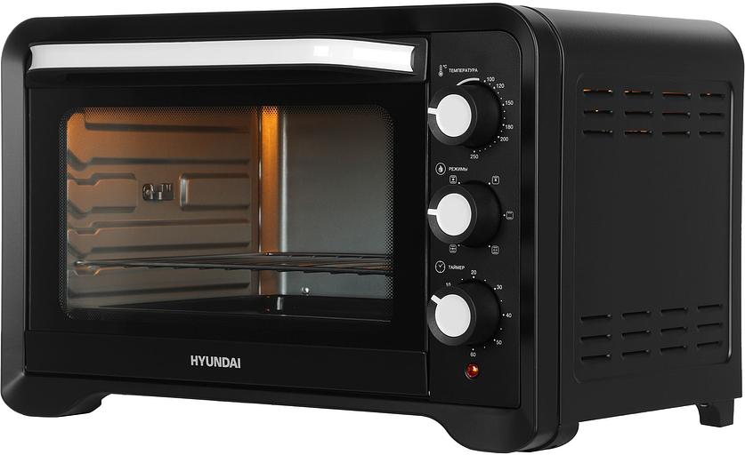 Мини-печь Hyundai MIO-HY094 35л. 1600Вт черный фото 6