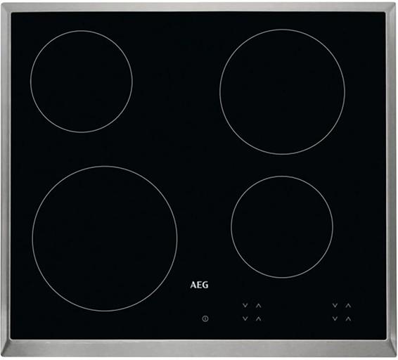 Варочная поверхность AEG HK624000XB черный фото 1