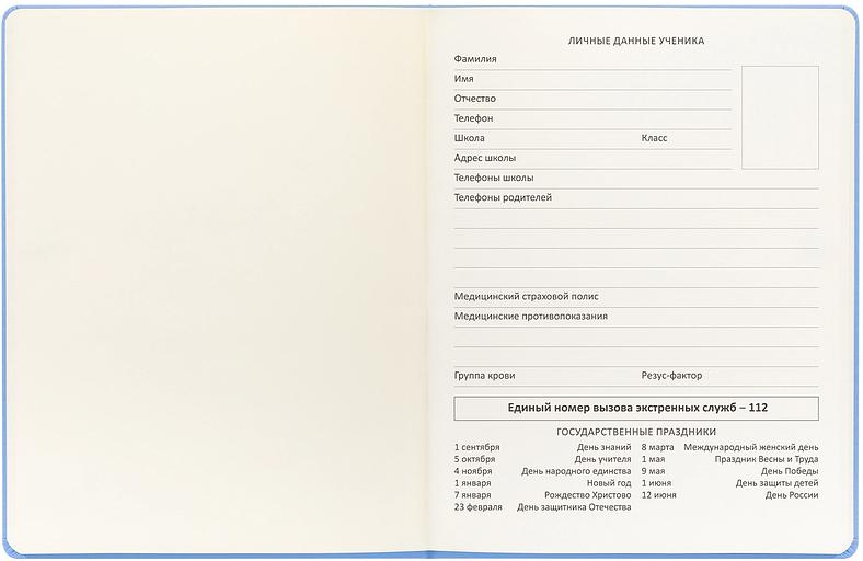 Дневник школьный Deli CN150-YELL желтый 48л. универсальный обл.тверд. мел.карт. фото 2