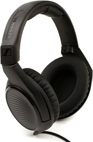Наушники мониторные Sennheiser HD 200 PRO 2м черный проводные оголовье (507182) фото 1