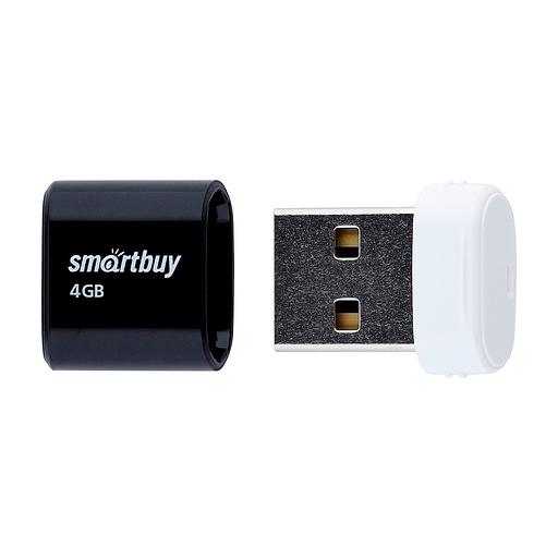 Smartbuy USB Drive 4GB LARA Black (SB4GBLara-K) фото 1
