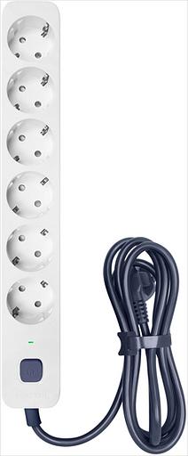 Аксессуар к источникам бесперебойного питания Powercom сетевой фильтр, 5 метра, 6 розеток, 16А/4кВт, cечение провода: 3х1,5мм2, цвет белый, 1 год гарантии (SP-06W 5,0 m) фото 5