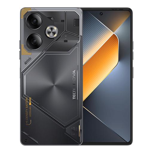 LI7 POVA 6 256+12 Meteorite Grey, 6.78" Asahi Glass, 20:9, 2436 x 1080 Mpix, 2.2GHz, 8 Core, 12GB RAM, 256GB, up to 1TB flash, 108Мп+AI/32Мп, 2 Sim, 4G, BT v5.3, WiFi 802.11 b/g/n, GPS/AGPS, GLONASS, NFC, Type-C, 6000mAh, Android 14, 225g, 165,5 ммx76.13 фото 1