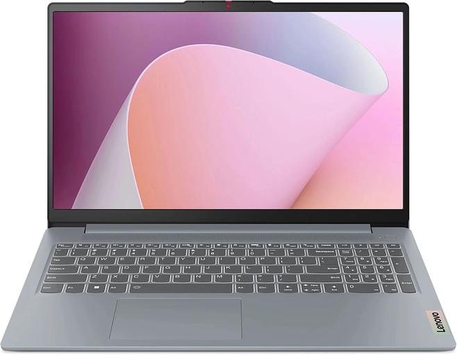 Lenovo IdeaPad Slim 3 15AMN8 [82XQ00EQPS] Grey 15.6" {Full HD Ryzen 5 7520U / 8Gb / SSD 512Gb / AMD Radeon 610M /noOs} фото 1