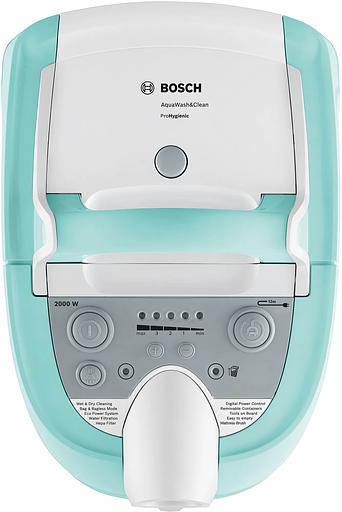 Пылесос моющий Bosch BWD420HYG 2000Вт бирюзовый фото 4