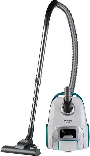 Пылесос Hyundai HYV-B4050 800Вт белый/бирюзовый (в компл.:1мешок) фото 1
