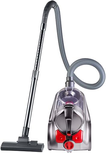 Пылесос Hyundai HYV-C4500 2400Вт темно-серый/серый фото 1