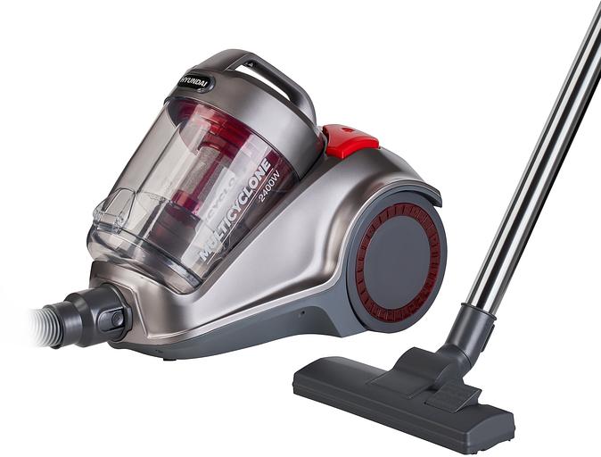 Пылесос Hyundai HYV-C4500 2400Вт темно-серый/серый фото 9