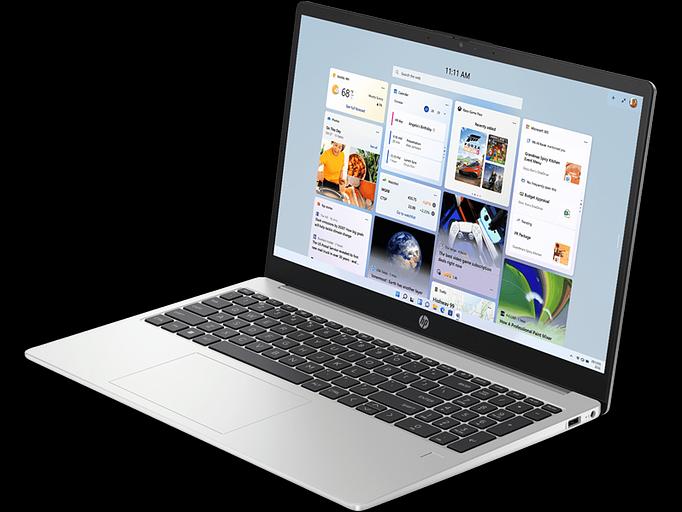 Ноутбук без сумки HP 250 G10 Core i3-1315U 15.6 FHD (1920x1080) AG UWVA 8GB (1x8GB) DDR4,512GB SSD Backlit,41WHr,1.5kg,1y Silver,DOS,KB Eng (8A5C8EA) фото 4