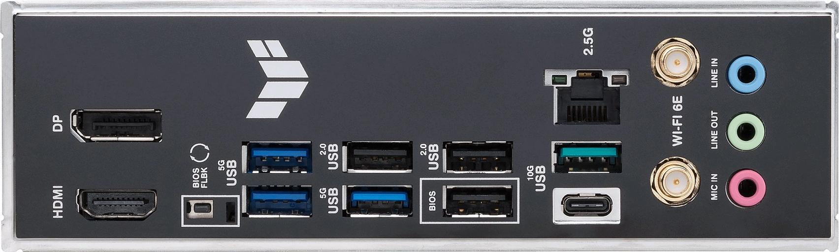 Материнская плата ASUS TUF GAMING B650-E WIFI, Socket AM5, AMD B650, 4*DDR5, DP+HDMI, 4xSATA3, M.2, Audio, Gb LAN, USB 2.0, ATX; 90MB1GT0-M0EAY0 (TUF GAMING B650-E WIFI) фото 9