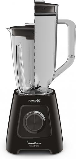 Блендер стационарный Moulinex Blendforce LM458810 600Вт черный фото 3