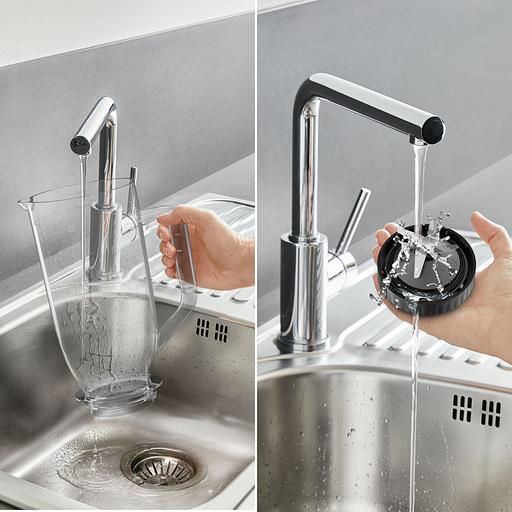 Блендер стационарный Moulinex Blendforce LM458810 600Вт черный фото 5