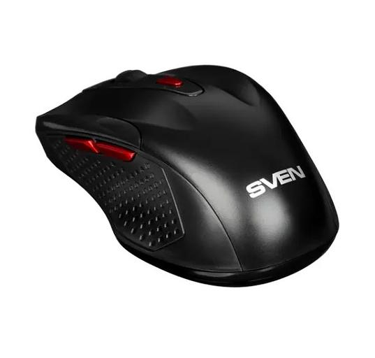 Мышь компьютерная SVEN RX-450W WLS черная, 5+1кл/1200-3200DPI (SV-021825) фото 4