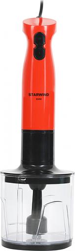 Блендер погружной Starwind SBP2201 850Вт красный/черный фото 8