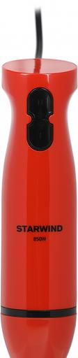 Блендер погружной Starwind SBP2201 850Вт красный/черный фото 10