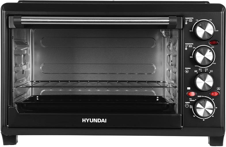 Мини-печь Hyundai MIO-HY086 38л. 1600Вт черный фото 7