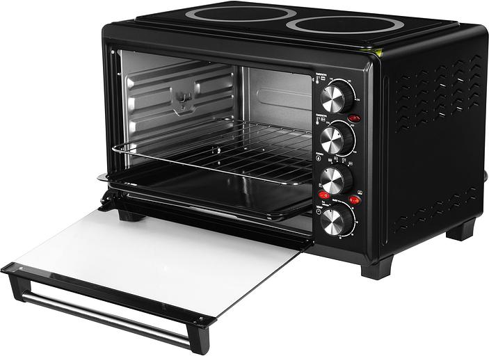 Мини-печь Hyundai MIO-HY086 38л. 1600Вт черный фото 10