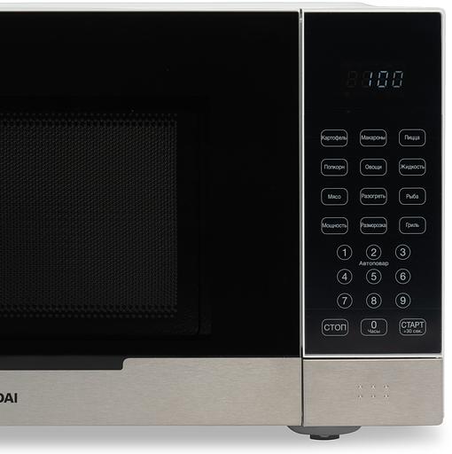 Микроволновая Печь Hyundai HYM-D2075 23л. 800Вт белый/черный фото 10