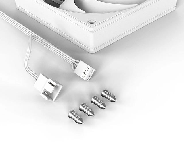 Вентилятор ID-Cooling AF-125-W TRIO 4-pin 14-30dB 170gr Ret фото 6