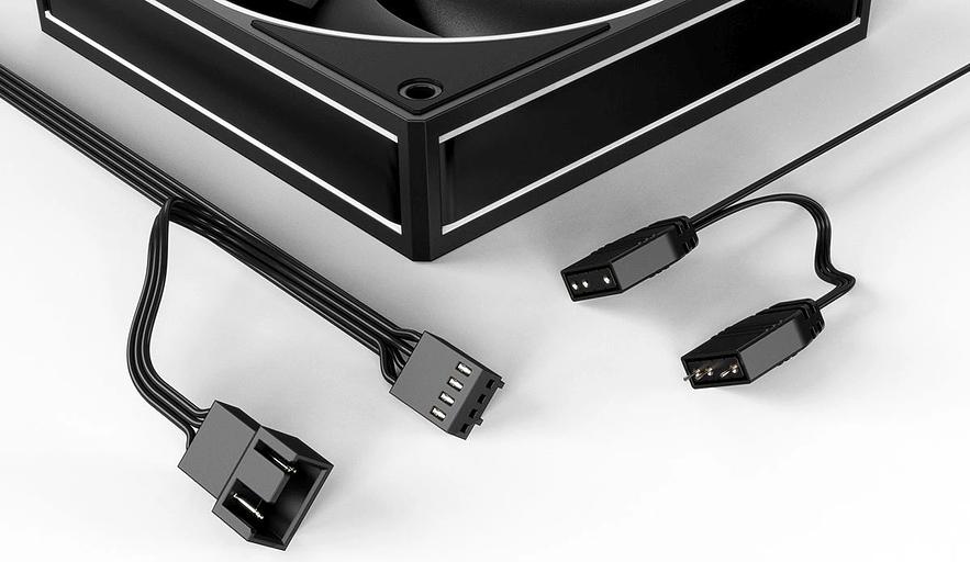 Вентилятор ID-Cooling AF-127-ARGB-K TRIO 4-pin 14-30dB 180gr LED Ret фото 7