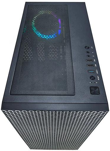 Корпус Azza HIVE черный без БП ATX 1x120mm 2xUSB2.0 1xUSB3.0 audio bott PSU фото 7