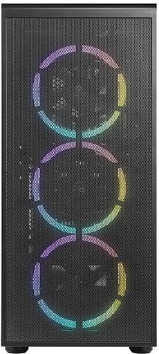 Корпус Azza PRIME 360E черный без БП ATX 4x120mm 2xUSB3.0 audio bott PSU фото 2