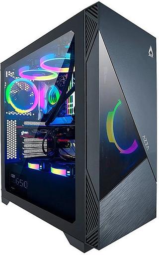 Корпус Azza ECLIPSE черный без БП ATX 4x120mm 2xUSB2.0 1xUSB3.0 audio bott PSU фото 2