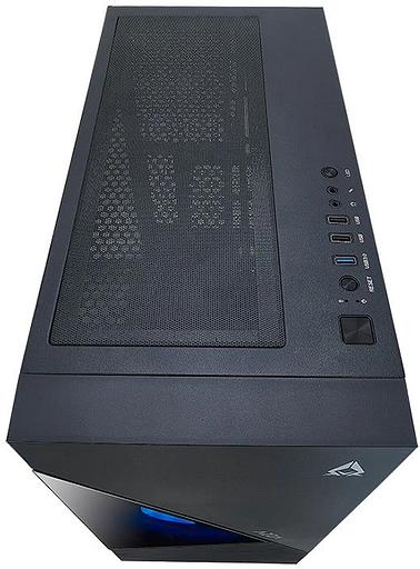 Корпус Azza ECLIPSE черный без БП ATX 4x120mm 2xUSB2.0 1xUSB3.0 audio bott PSU фото 6
