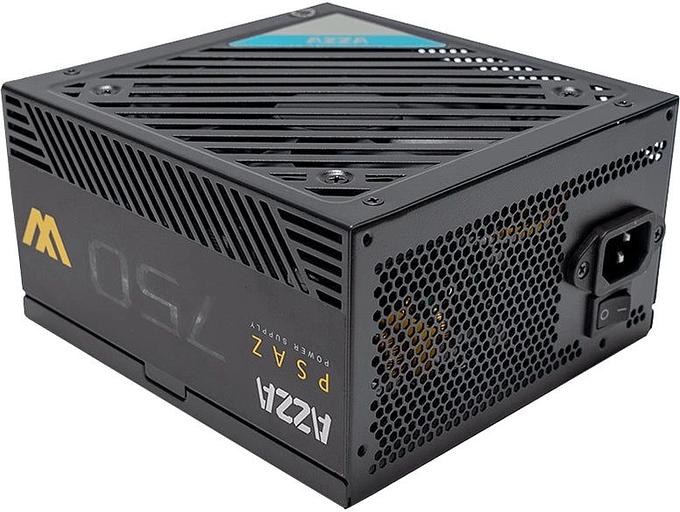 Блок питания Azza ATX 750W PSAZ-750W 80+ bronze (20+4pin) APFC 120mm fan 5xSATA RTL фото 3