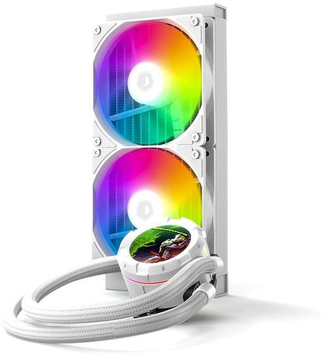 Система водяного охлаждения ID-Cooling SL240 XE Soc-AM5/AM4/1151/1200/2066/1700 4-pin 14-30dB Al+Cu 300W LED Ret фото 2