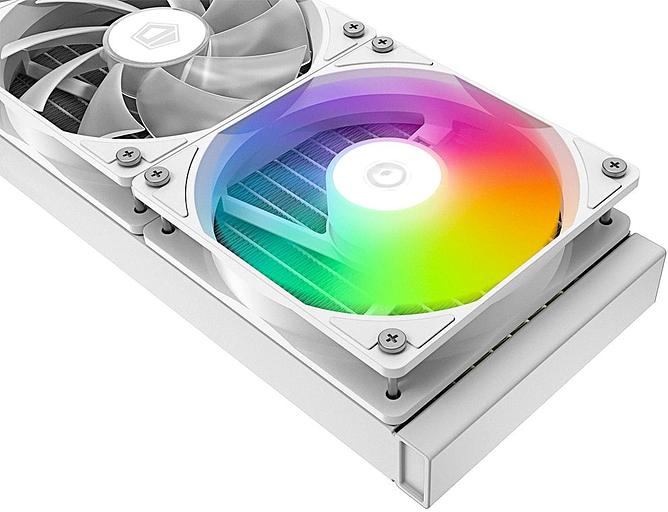 Система водяного охлаждения ID-Cooling SL240 XE Soc-AM5/AM4/1151/1200/2066/1700 4-pin 14-30dB Al+Cu 300W LED Ret фото 3