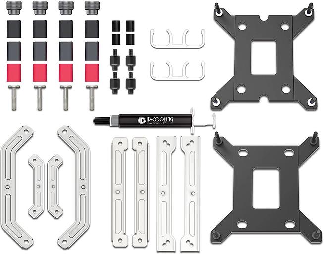 Система водяного охлаждения ID-Cooling SL240 XE Soc-AM5/AM4/1151/1200/2066/1700 4-pin 14-30dB Al+Cu 300W LED Ret фото 5