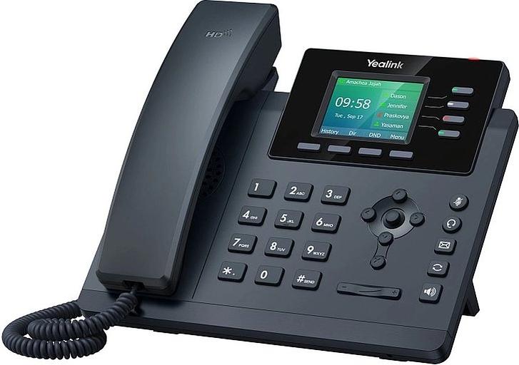 Телефон IP Yealink SIP-T34W черный фото 1
