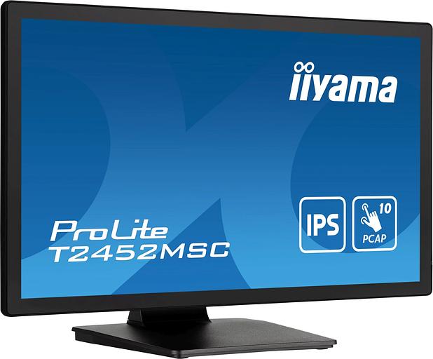 Монитор Iiyama 23.8" ProLite T2452MSC-B1 черный IPS LED 14ms 16:9 HDMI M/M матовая 1000:1 400cd 178гр/178гр 1920x1080 60Hz DP FHD USB Touch 5.6кг фото 3