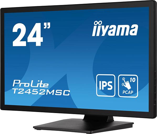 Монитор Iiyama 23.8" ProLite T2452MSC-B1 черный IPS LED 14ms 16:9 HDMI M/M матовая 1000:1 400cd 178гр/178гр 1920x1080 60Hz DP FHD USB Touch 5.6кг фото 5