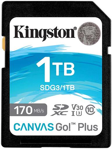 Флеш карта SDXC 1TB Kingston SDG3/1TB Canvas Go! Plus w/o adapter фото 1