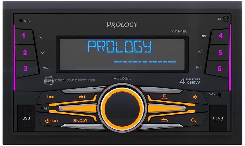 Автомагнитола Prology PRM-120 2DIN 4x140Вт v4.2 DSP 3 (PRPRM120) фото 1