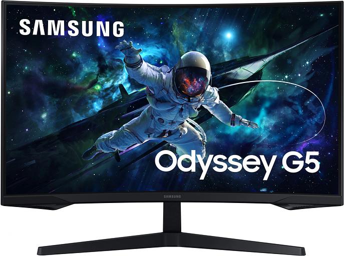 Монитор Samsung 27" S27CG550EI черный VA LED 1ms 16:9 HDMI M/M полуматовая Piv 2500:1 300cd 178гр/178гр 2560x1440 DP 2K USB 4.1кг фото 1