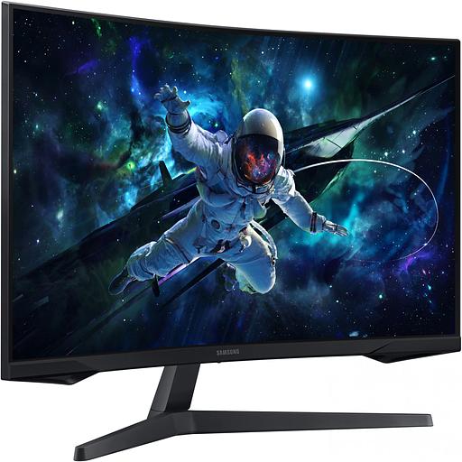 Монитор Samsung 27" S27CG550EI черный VA LED 1ms 16:9 HDMI M/M полуматовая Piv 2500:1 300cd 178гр/178гр 2560x1440 DP 2K USB 4.1кг фото 2