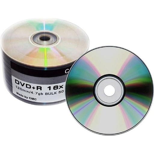CMC DVD+R 4,7 GB 16x Bulk/50 фото 1