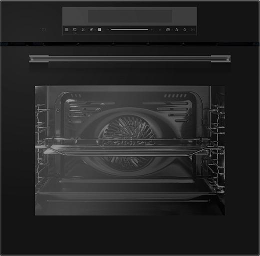 Духовой шкаф Электрический Hyundai HMEO 6780 BG черное стекло/серебристый фото 1