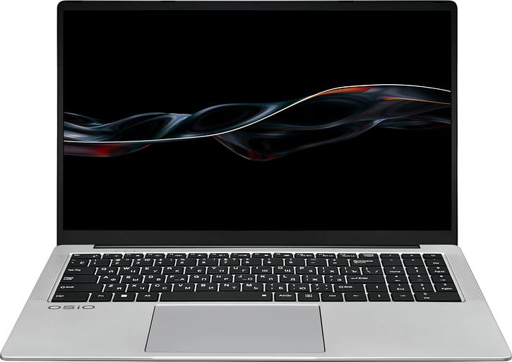 Ноутбук Osio FocusLine F160i-009 Core i5 1235U 16Gb SSD512Gb Intel Iris Xe graphics 16.1" IPS FHD (1920x1080) noOS grey WiFi BT Cam 6000mAh фото 1