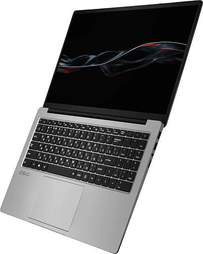 Ноутбук Osio FocusLine F160i-009 Core i5 1235U 16Gb SSD512Gb Intel Iris Xe graphics 16.1" IPS FHD (1920x1080) noOS grey WiFi BT Cam 6000mAh фото 4