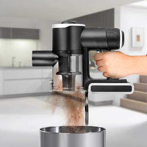 Пылесос ручной Kitfort КТ-5123 350Вт черный/серебристый фото 8