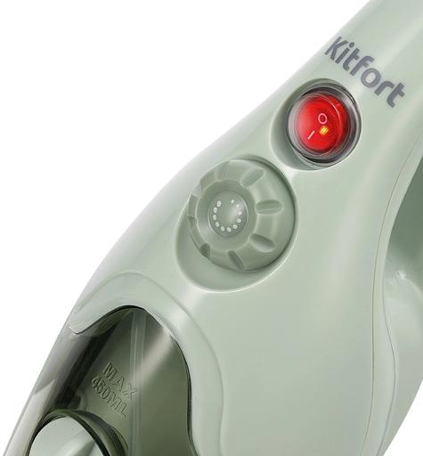 Швабра паровая Kitfort КТ-1076 1300Вт фисташковый фото 7