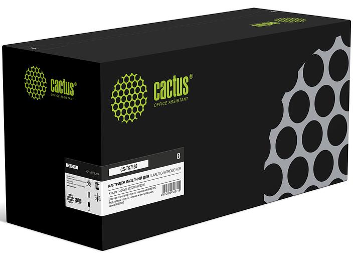 Картридж лазерный Cactus CS-TK7135 черный (20000стр.) для Kyocera TASKalfa MZ3200i/MZ3200 фото 1